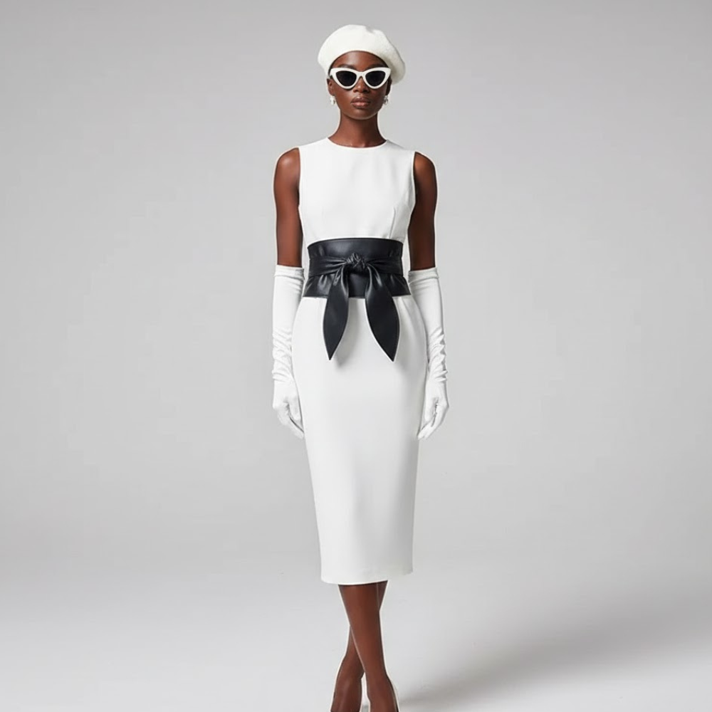 Women's Belts: Astoria | Manhattan Chic Collection BYMANYC ® New York: Wrap around / Black