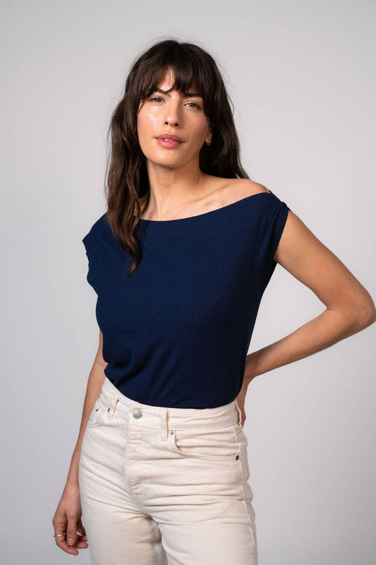 Drop Shoulder Top - Sunday