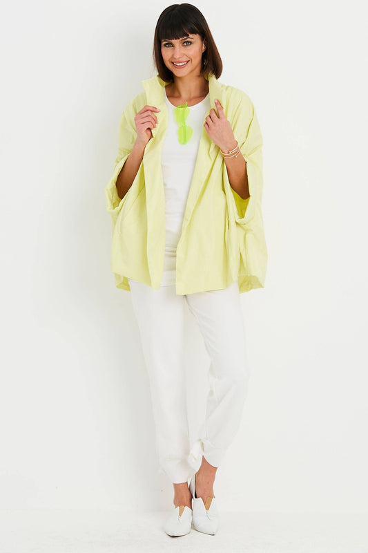 Nylon Chic Cape - Citron: Citron