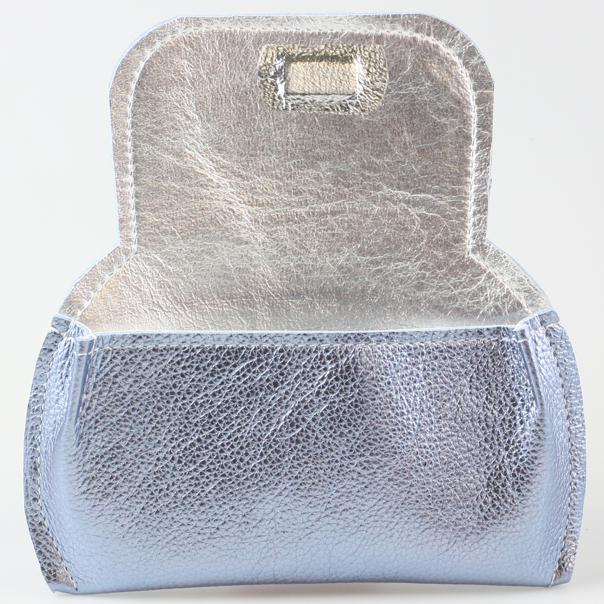 The Marla Sunglass Case: Metallic Leather!: Emerald