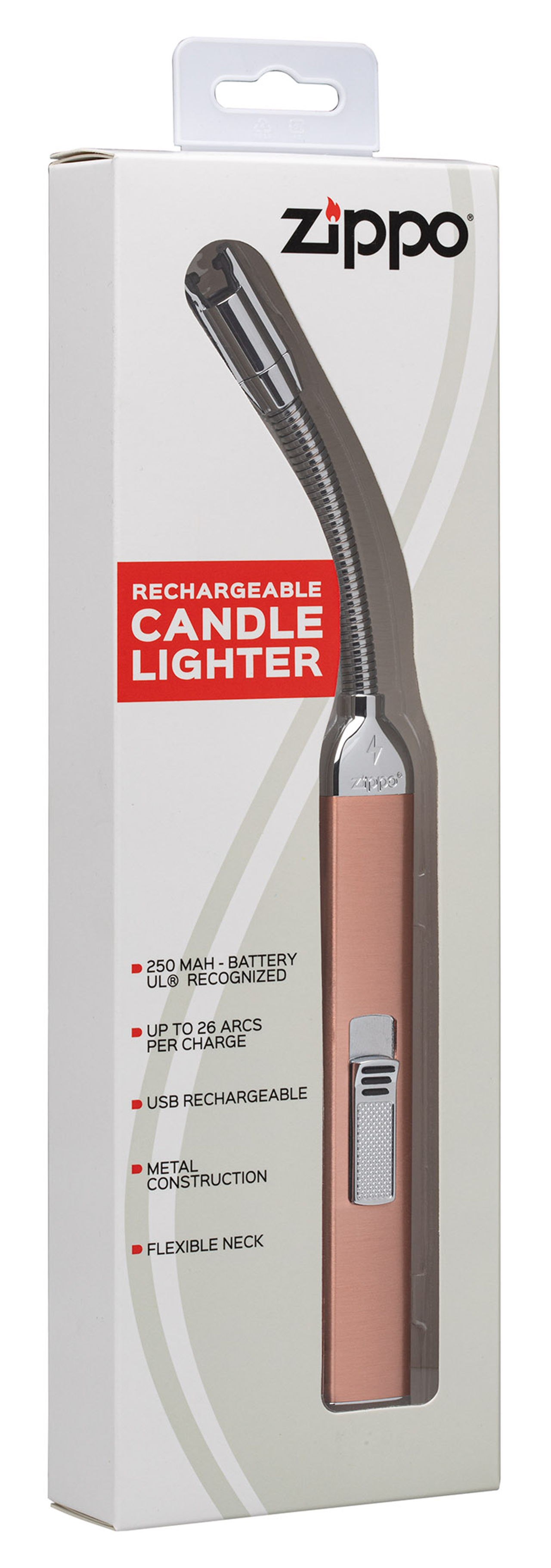 Zippo Rechargeable Candle Lighter: Rose Gold