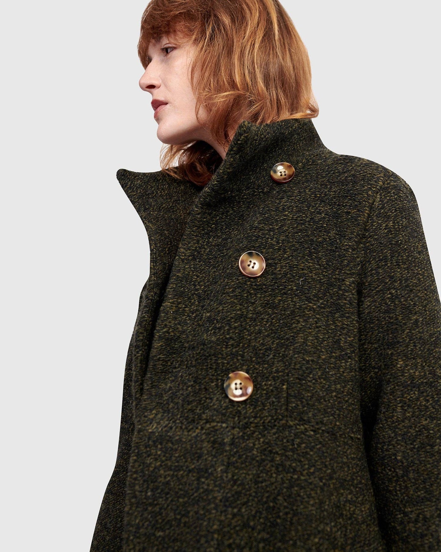 Urban Tash Long Coat, Khaki: Khaki / 3 (US 10-12)