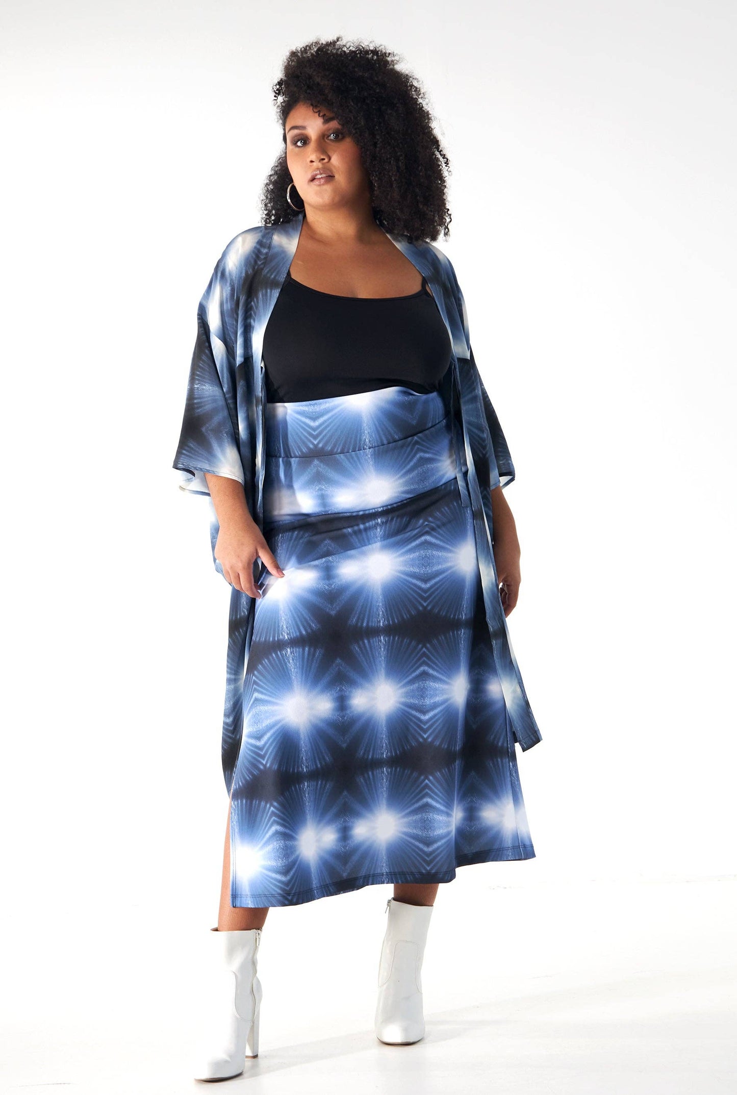 Babs Body-hugging Midi Skirt