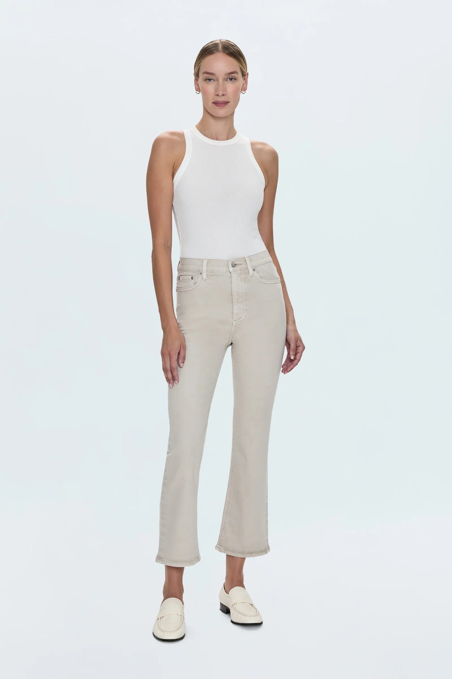 Lennon High Rise Crop Boot Jean P00016088DW - PISTOLA
