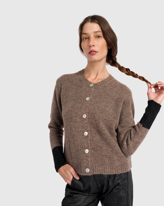 Blackbird Sweater, Hazelnut/Black: MIX / ONE SIZE