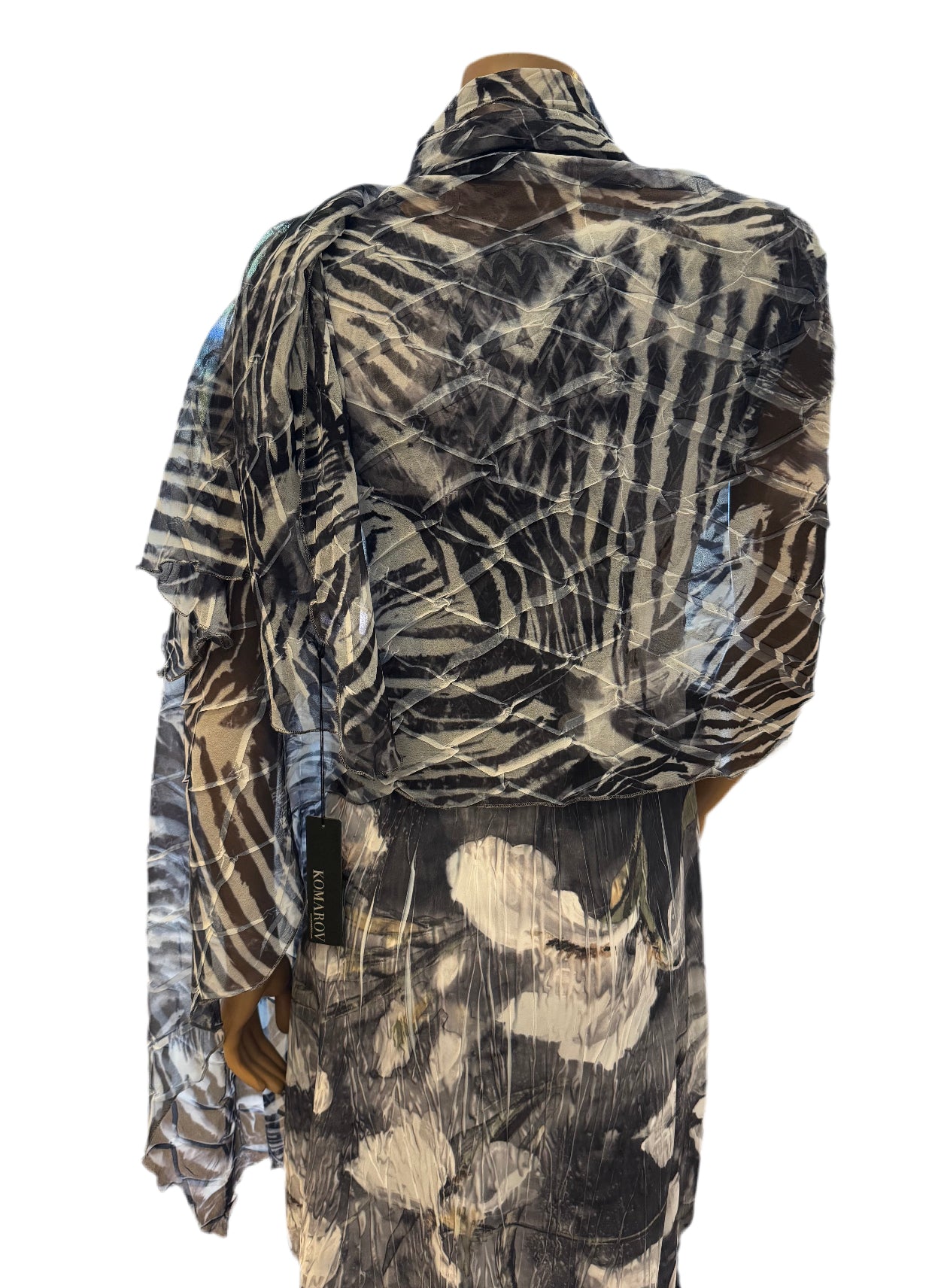 KOMAROV Abstract Shawl CSD38