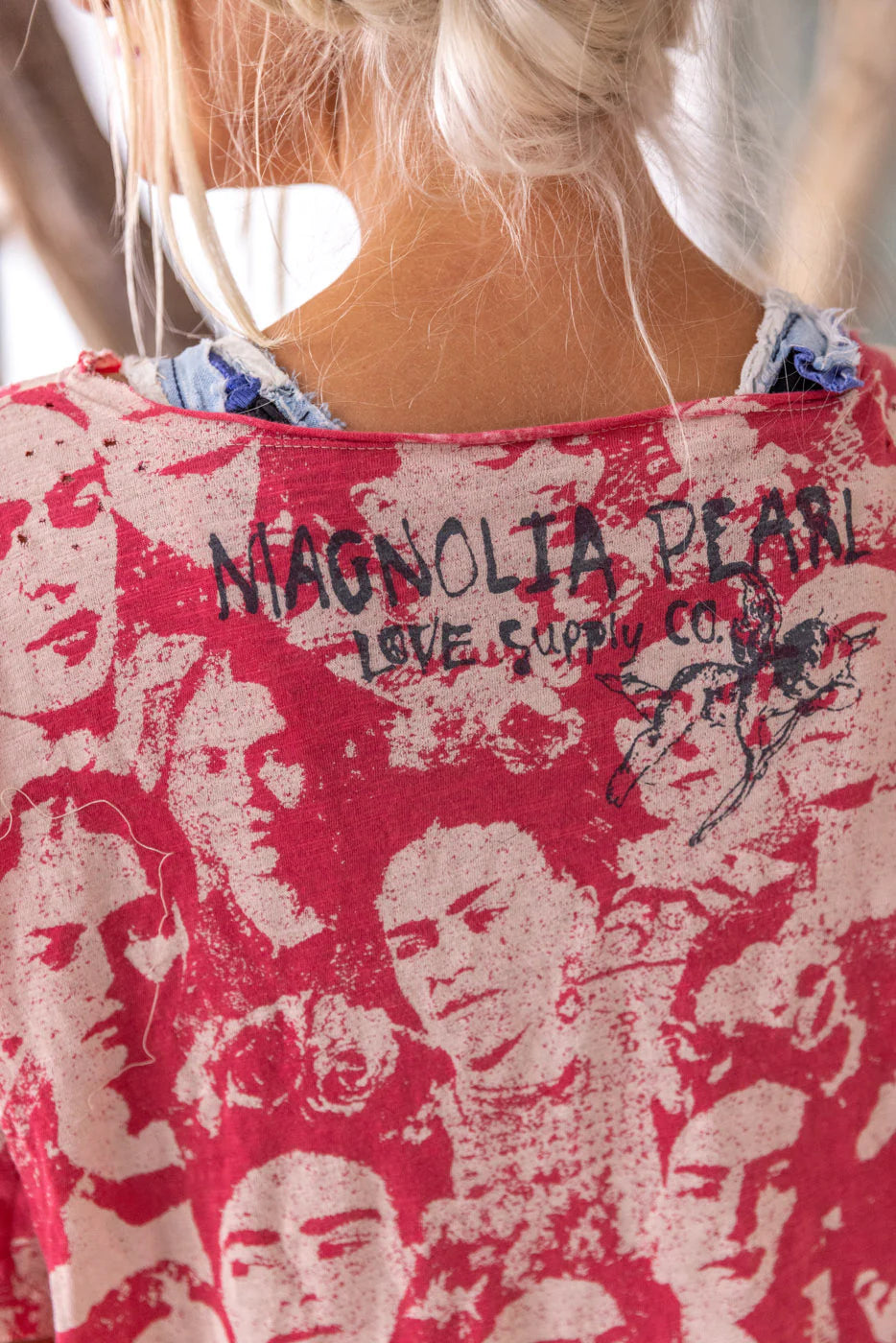 Mural Frida Europa Tee 2071 - Magnolia Pearl