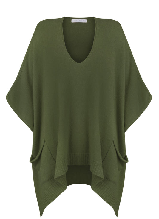 Carey X Two Pocket Throwover Knit - Amazing Woman