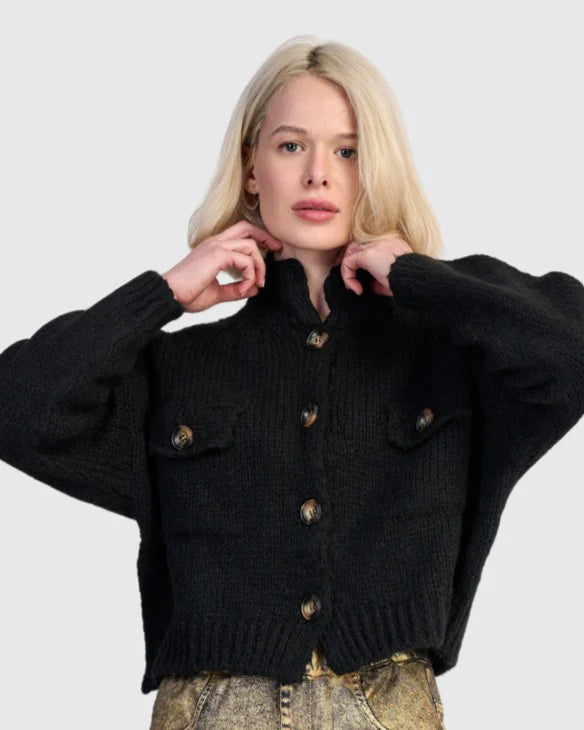 Trucker Cardigan AS932B - Alembika