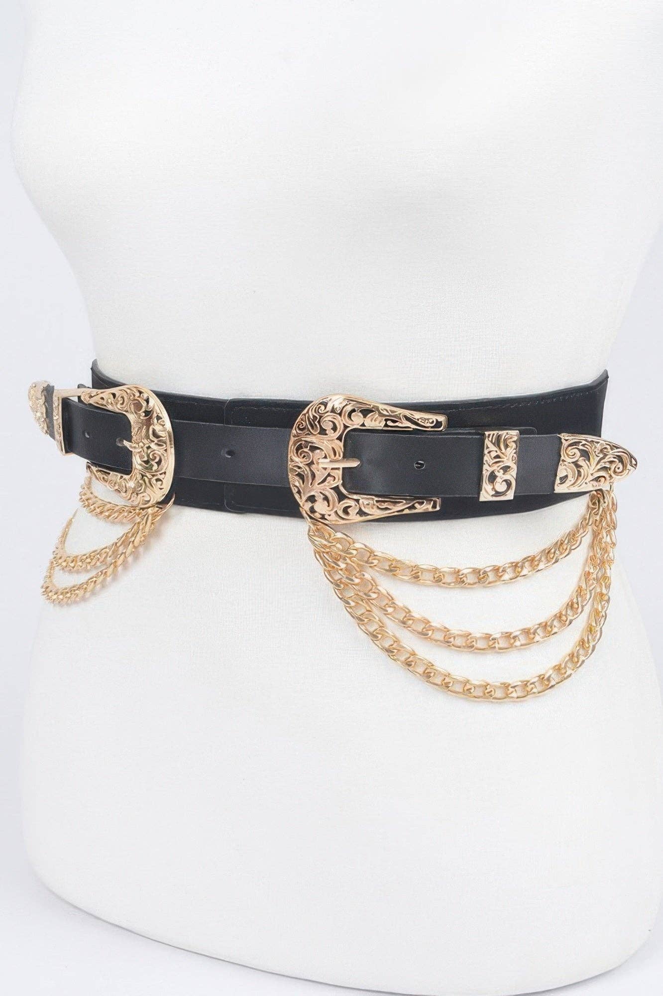 Women's Belts: PARK AV NYFW Collection BYMANYC ® New York: Cobalt / One Size For All