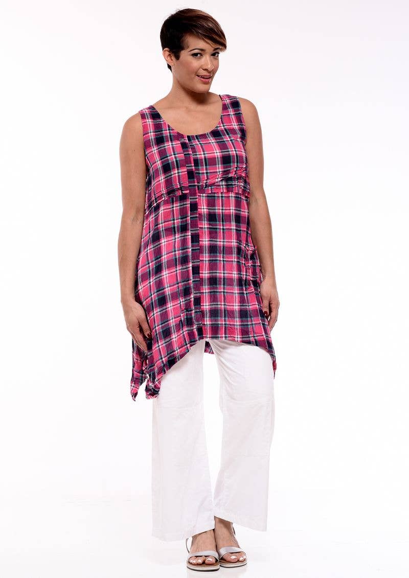 CV144 Libby in Azalea Plaid*: S