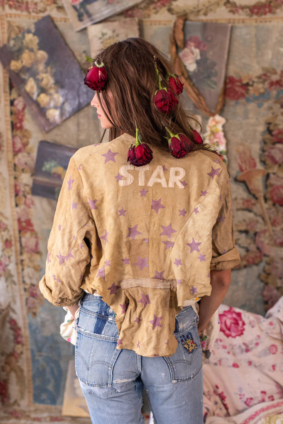 Leather Star Inna Jacket 581 - Magnolia Pearl