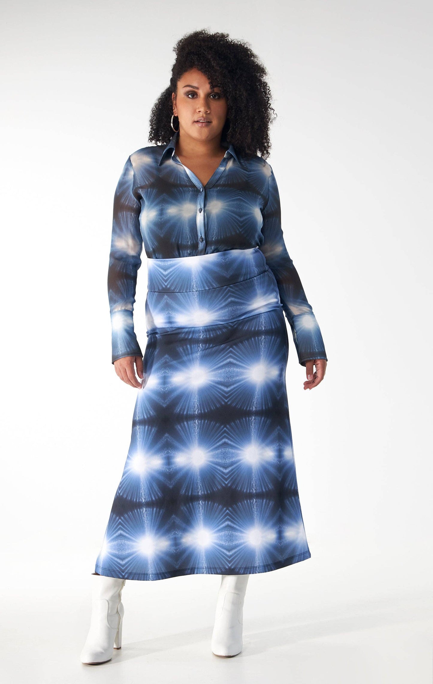 Babs Body-hugging Midi Skirt