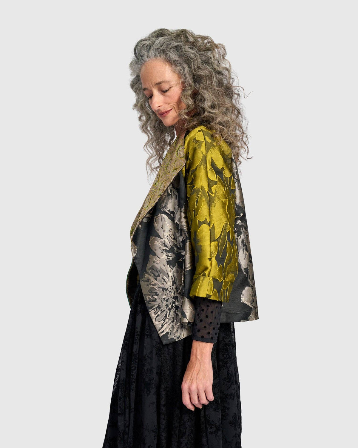 Gilded Cocktail Jacket, Jacquard Mix: Fusion / M (US 12-14)