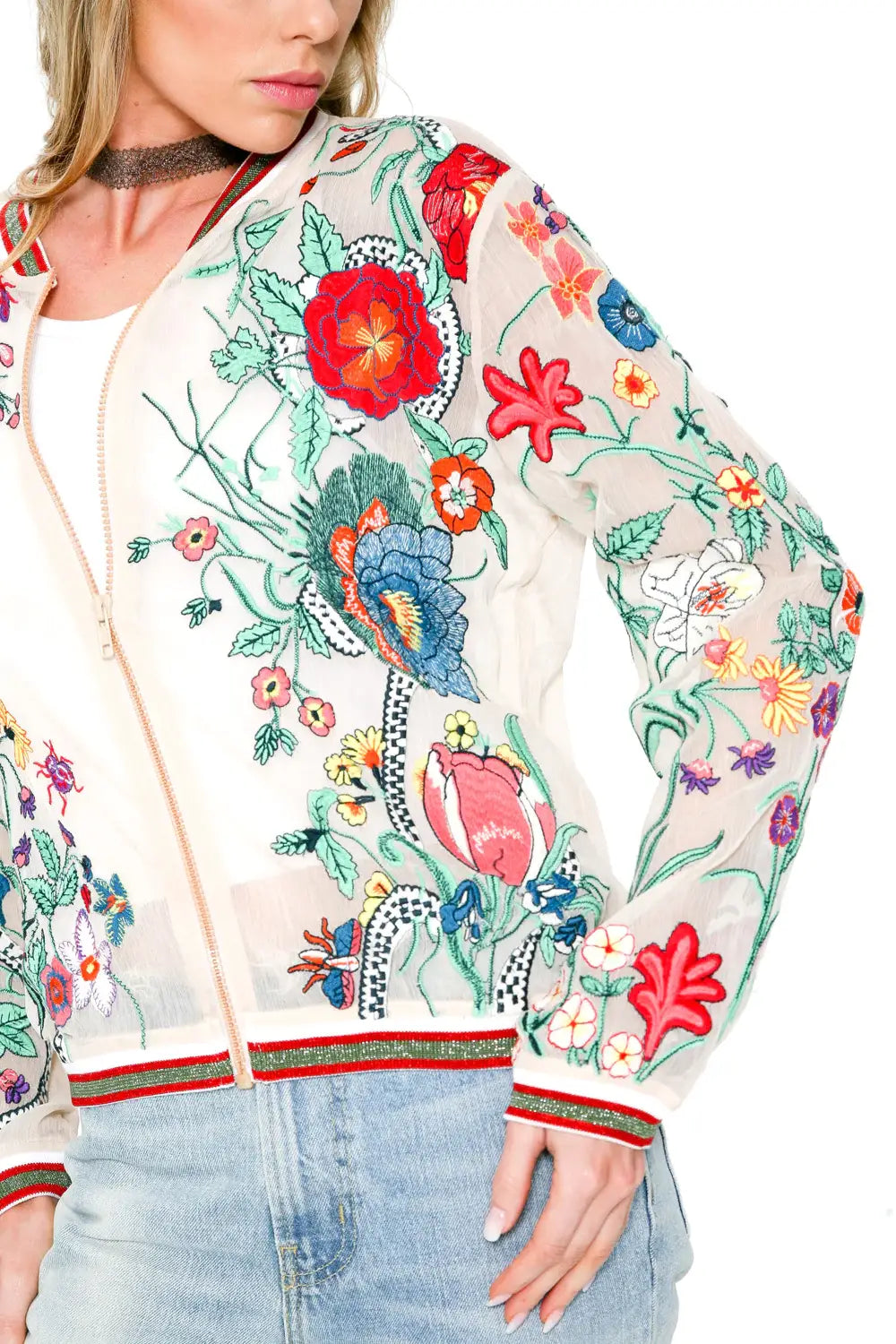 Bellezza Embroidered Jacket - Aratta