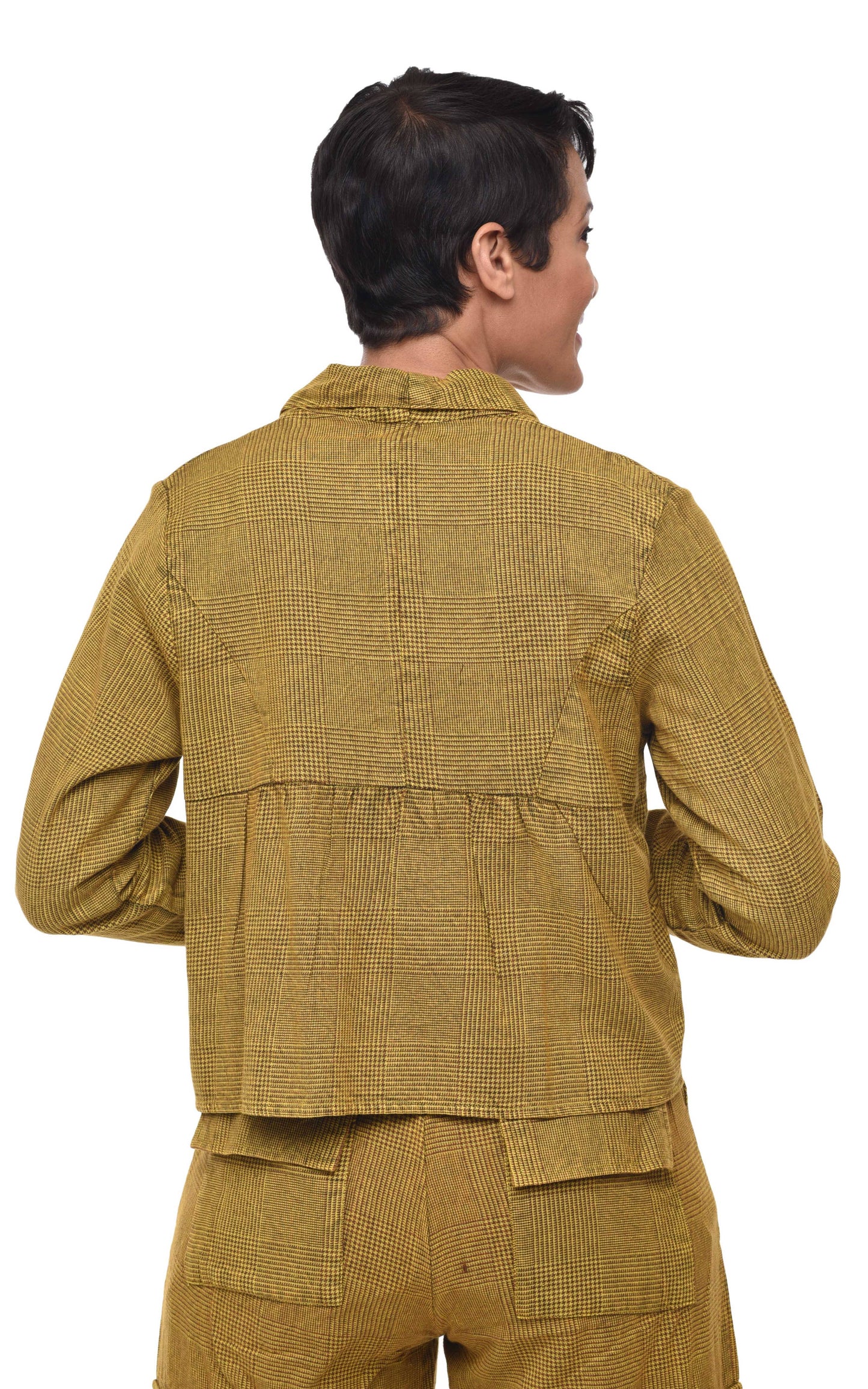 SDC102 Landon Jacket in Mustard Avalon: S