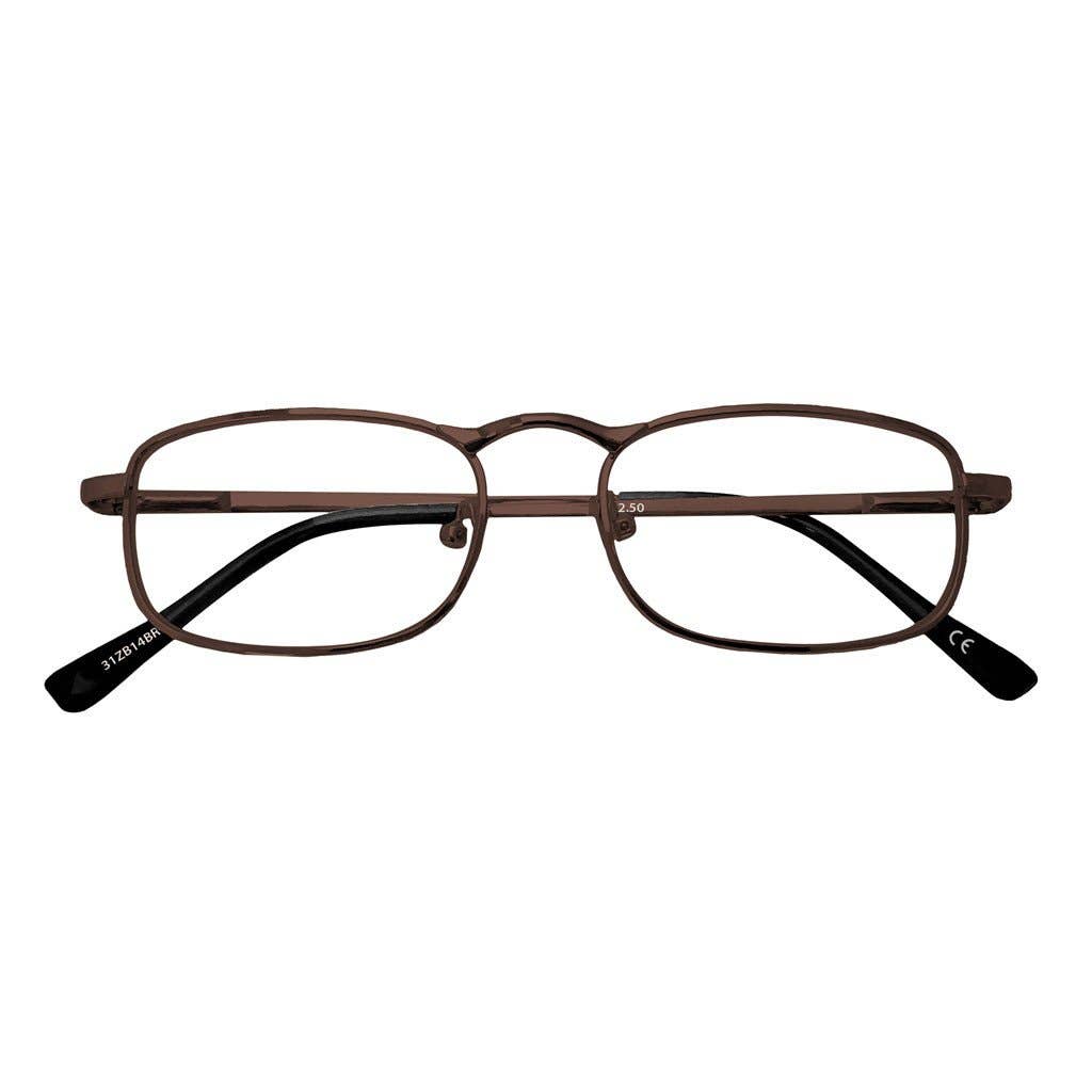 Zippo Reading Glasses  B14Line Brown (+2.50 Power)