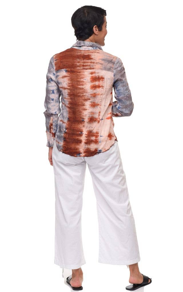 CV1087 Gretchen Button Down in Havana*: M
