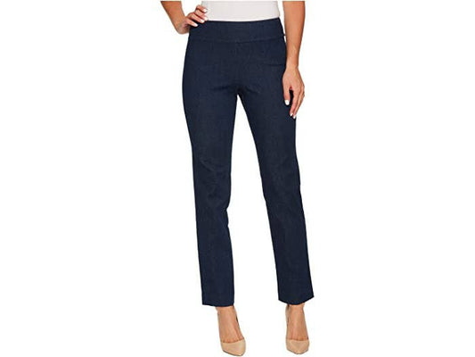 Krazy Larry P607 Denim Ankle Pant - Blue Denim: BLUE DENIM / 10
