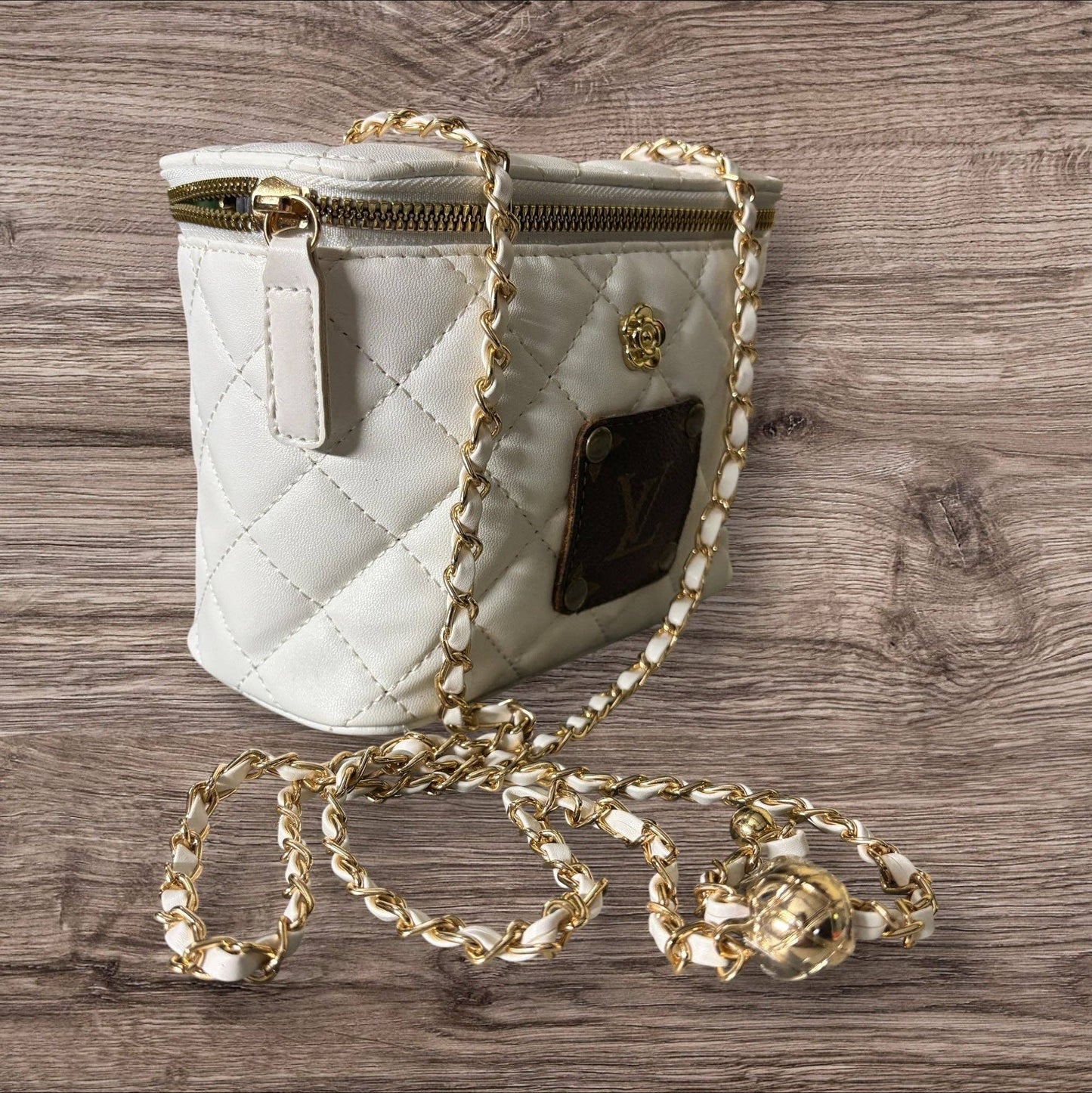 The Allure Quilted Square Crossbody