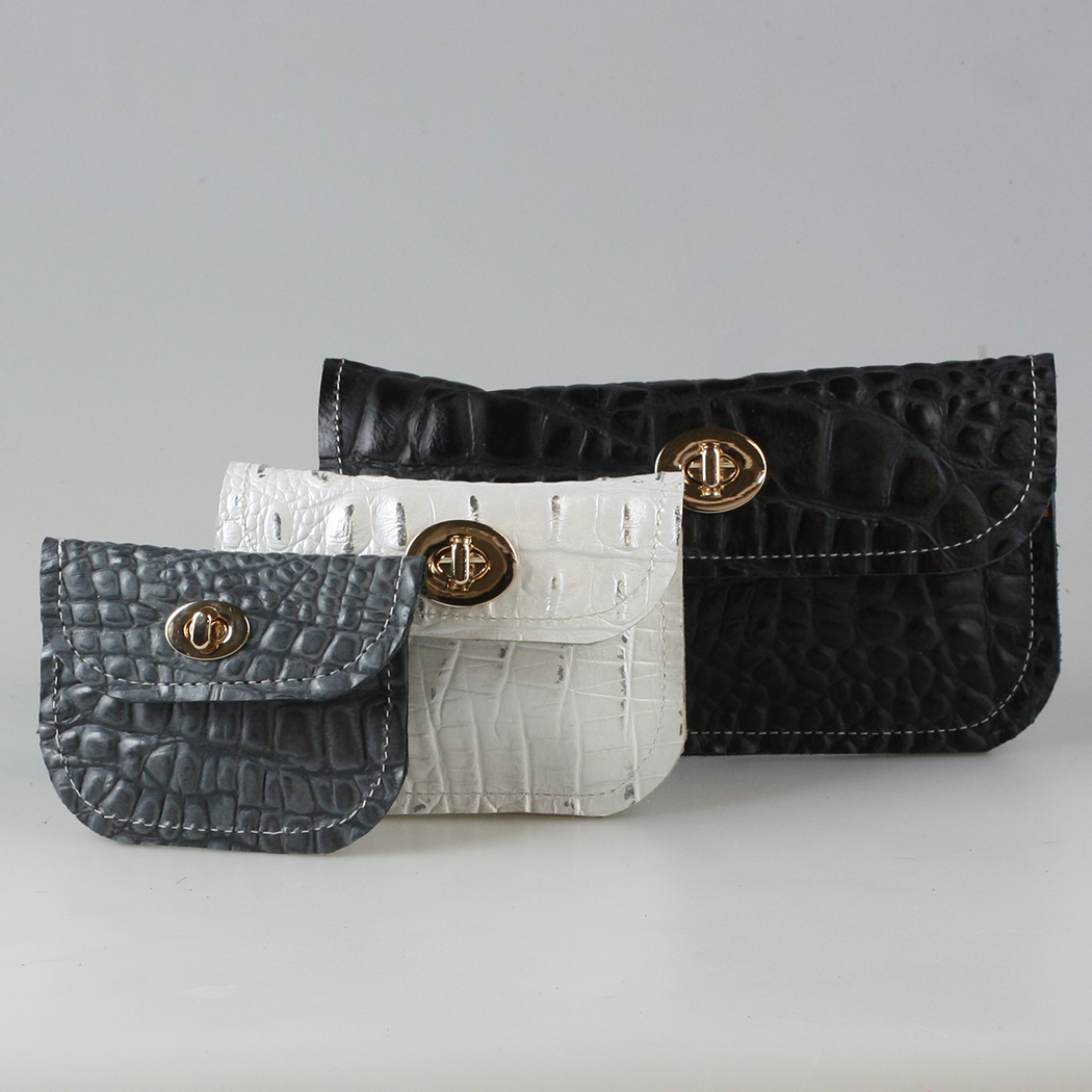 The Turnlock Fancy Wallet: 3 Styles: Kingman / Hamilton: 8"x4.5"