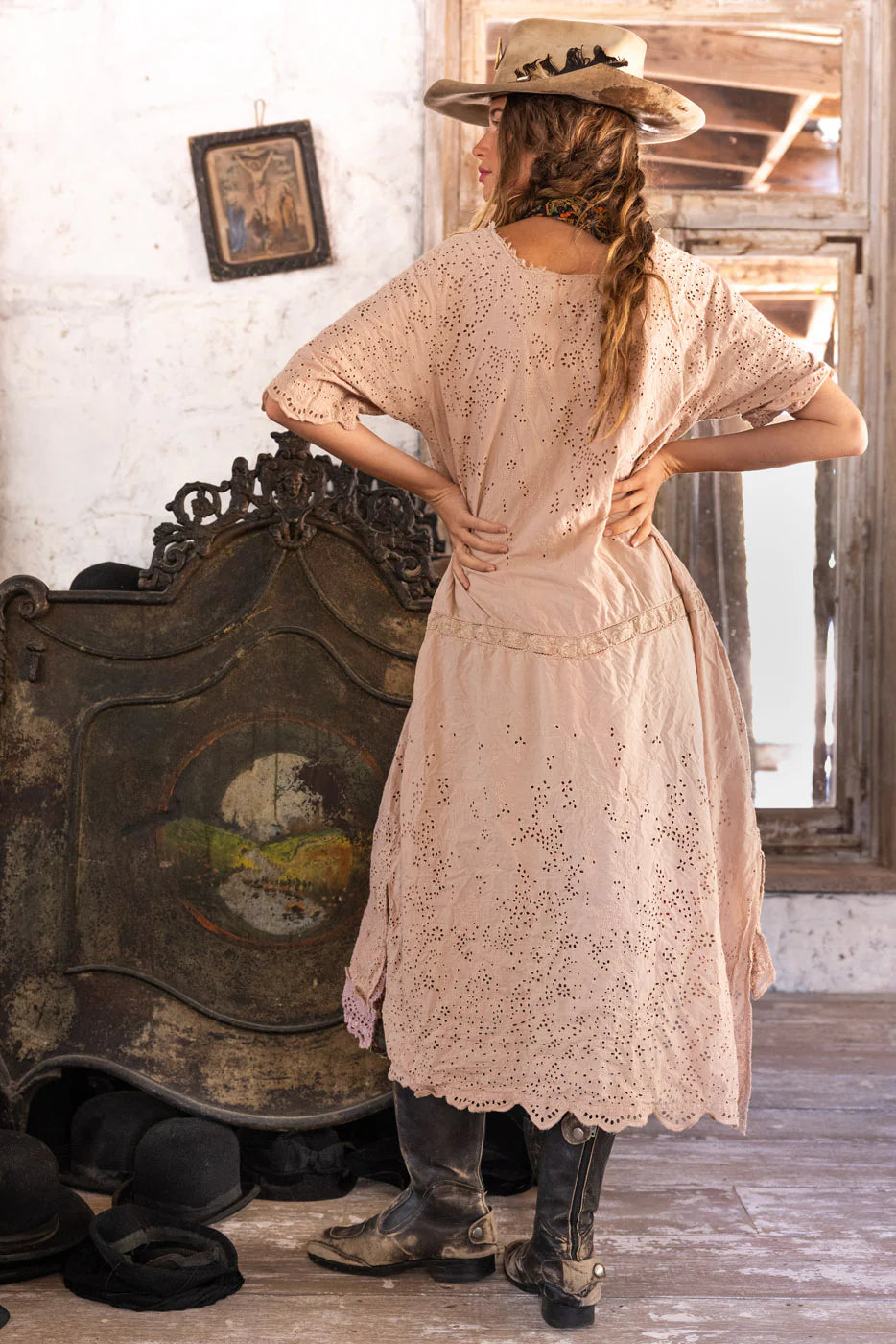 Eyelet Virgie Dress 880 - Magnolia Pearl