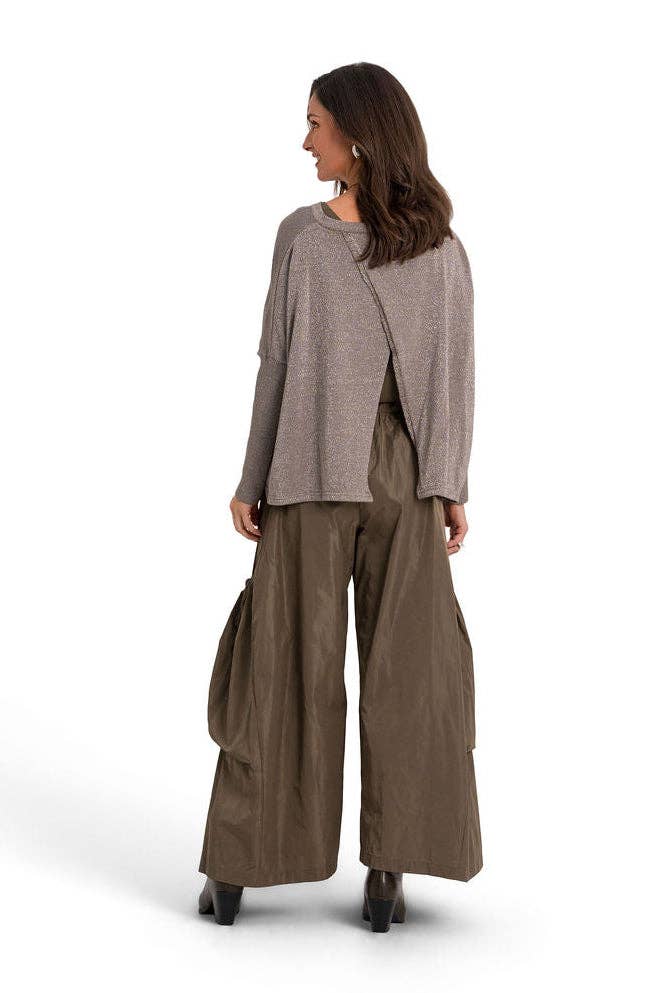 Nylon Big Pocket Pants - Turtle: 2