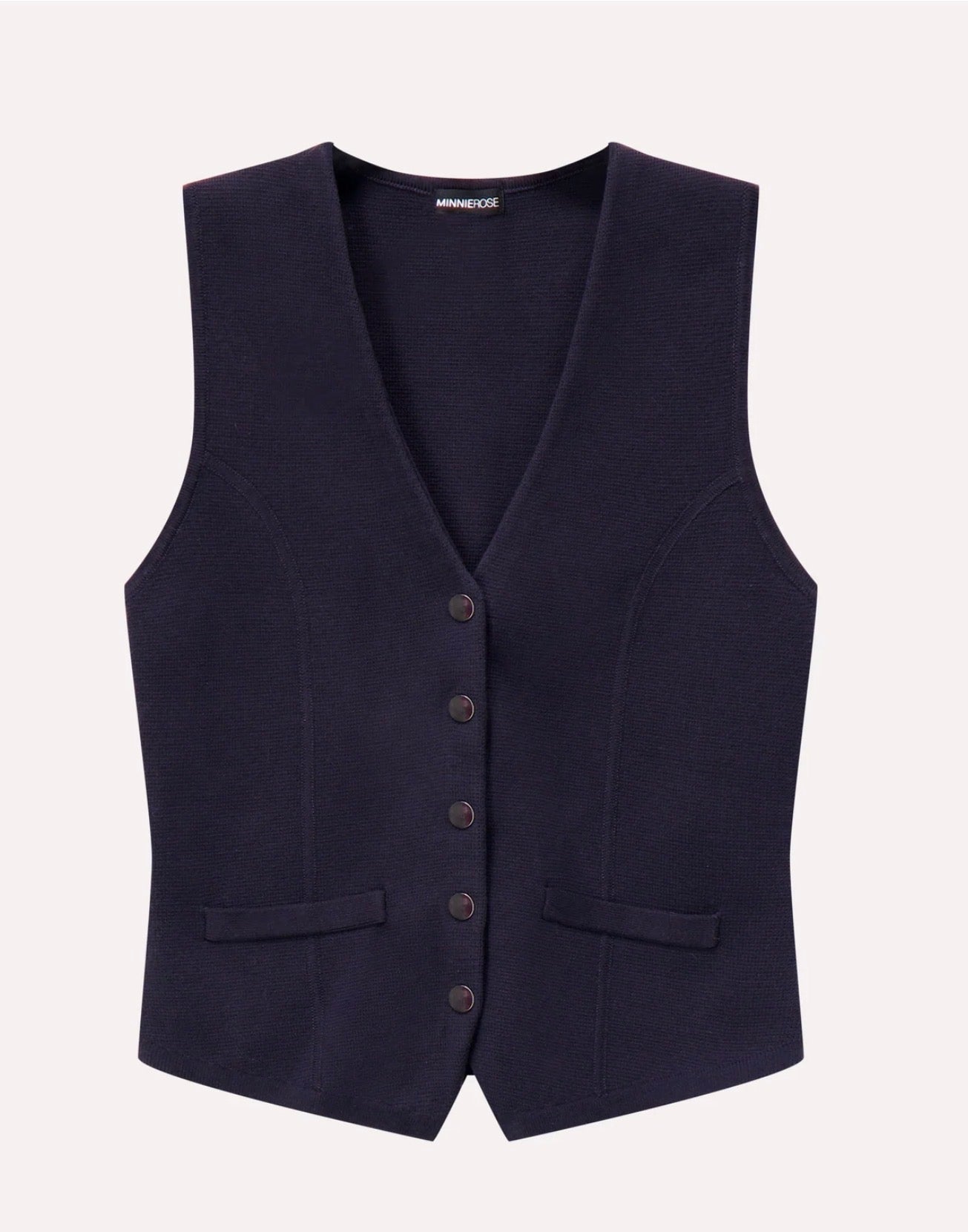 V-Neck Vest 86130 - Minnie Rose