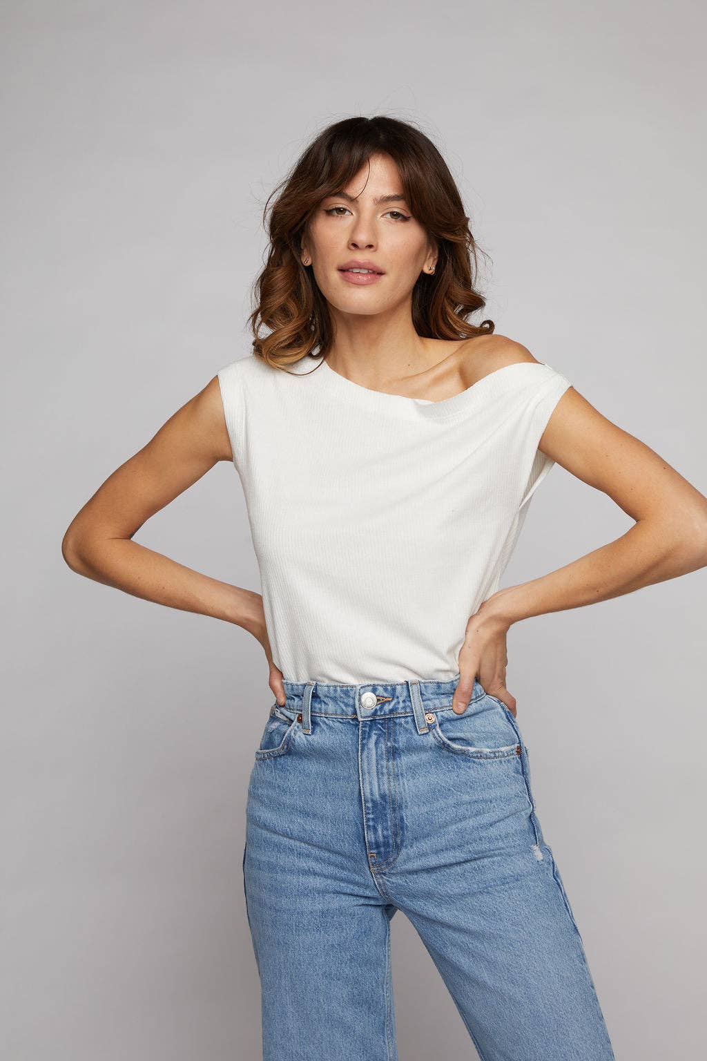 Drop Shoulder Top - Sunday