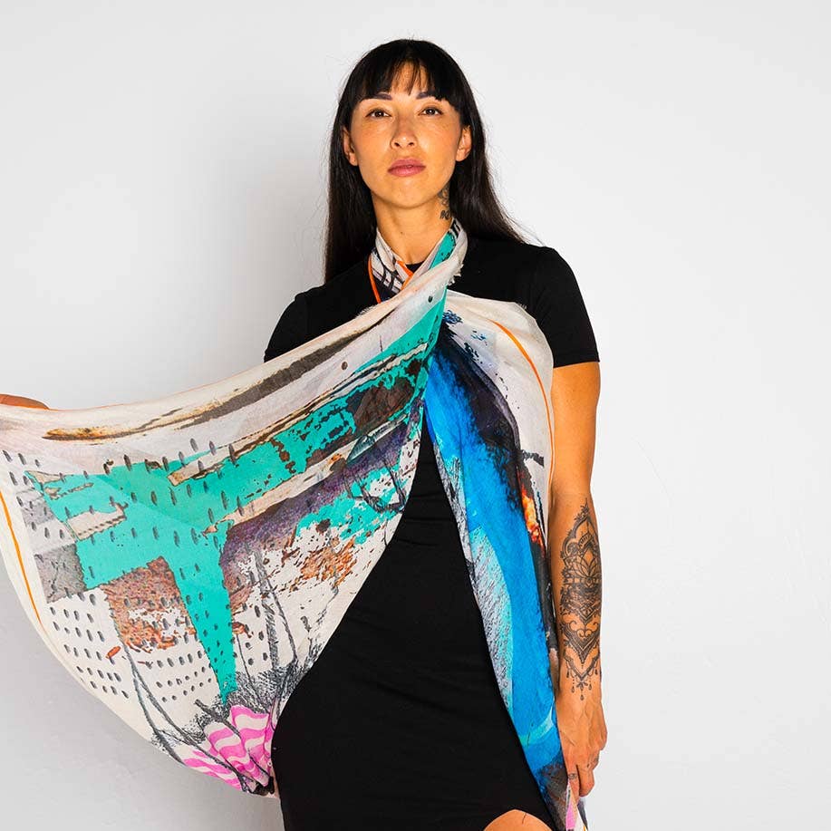 Cotton Scarf Echo