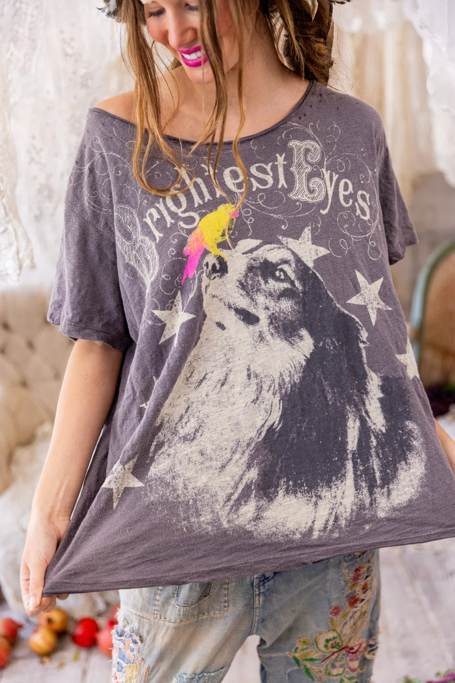 Brightest Eyes Tee 2173 - Magnolia Pearl