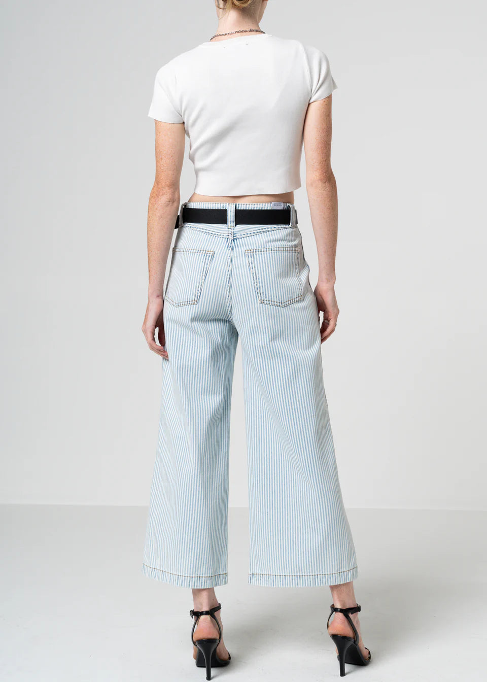 Avery Cropped Wide Trouser FR1941AMYS -No End Denim