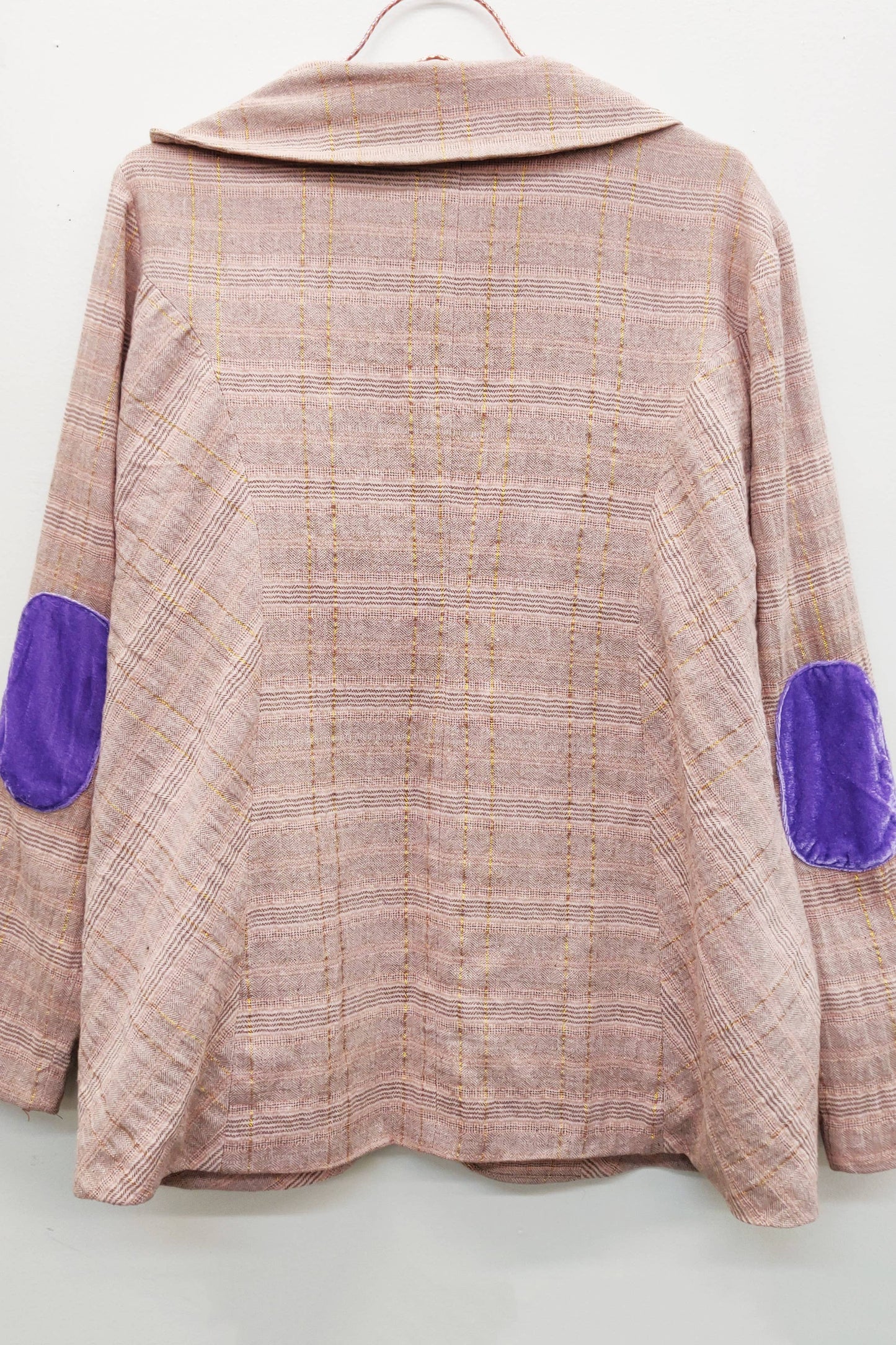 Sudden Sensation Blazer | Pink Jacket | Embroidered Jacket: Pink Ash / S
