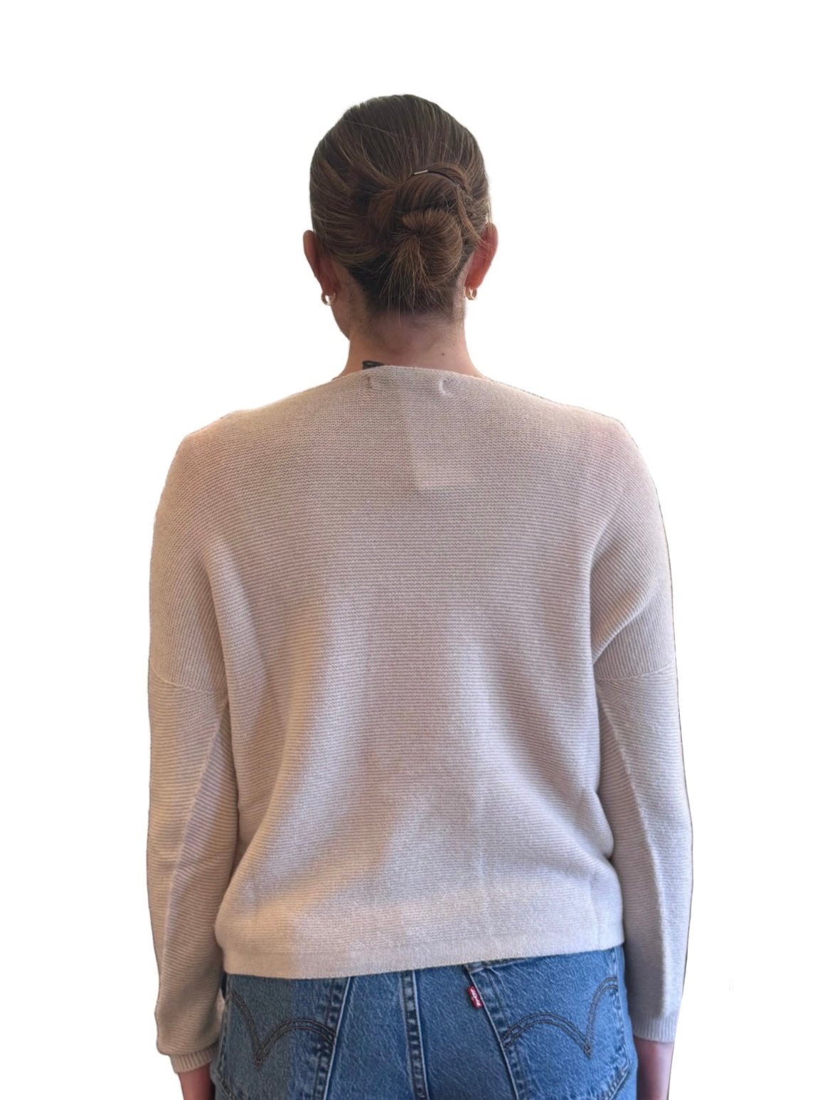 Jenna Fine Rib Boat Neck Knit - Amazing Woman