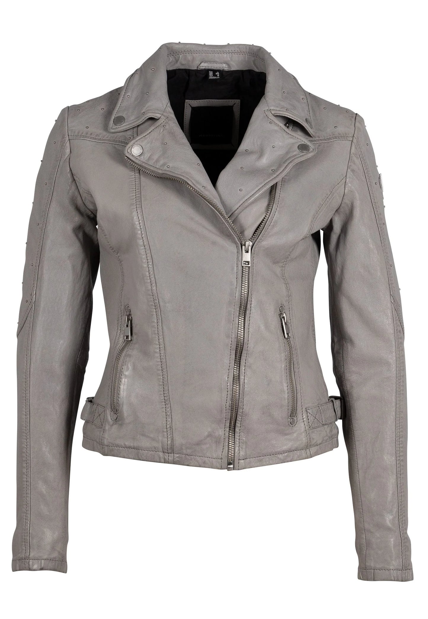 Alexa RF Leather Jacket - Mauritius