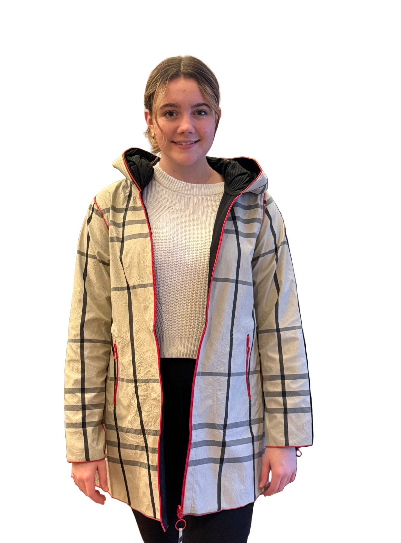 Plaid Coat 4022C - UBU