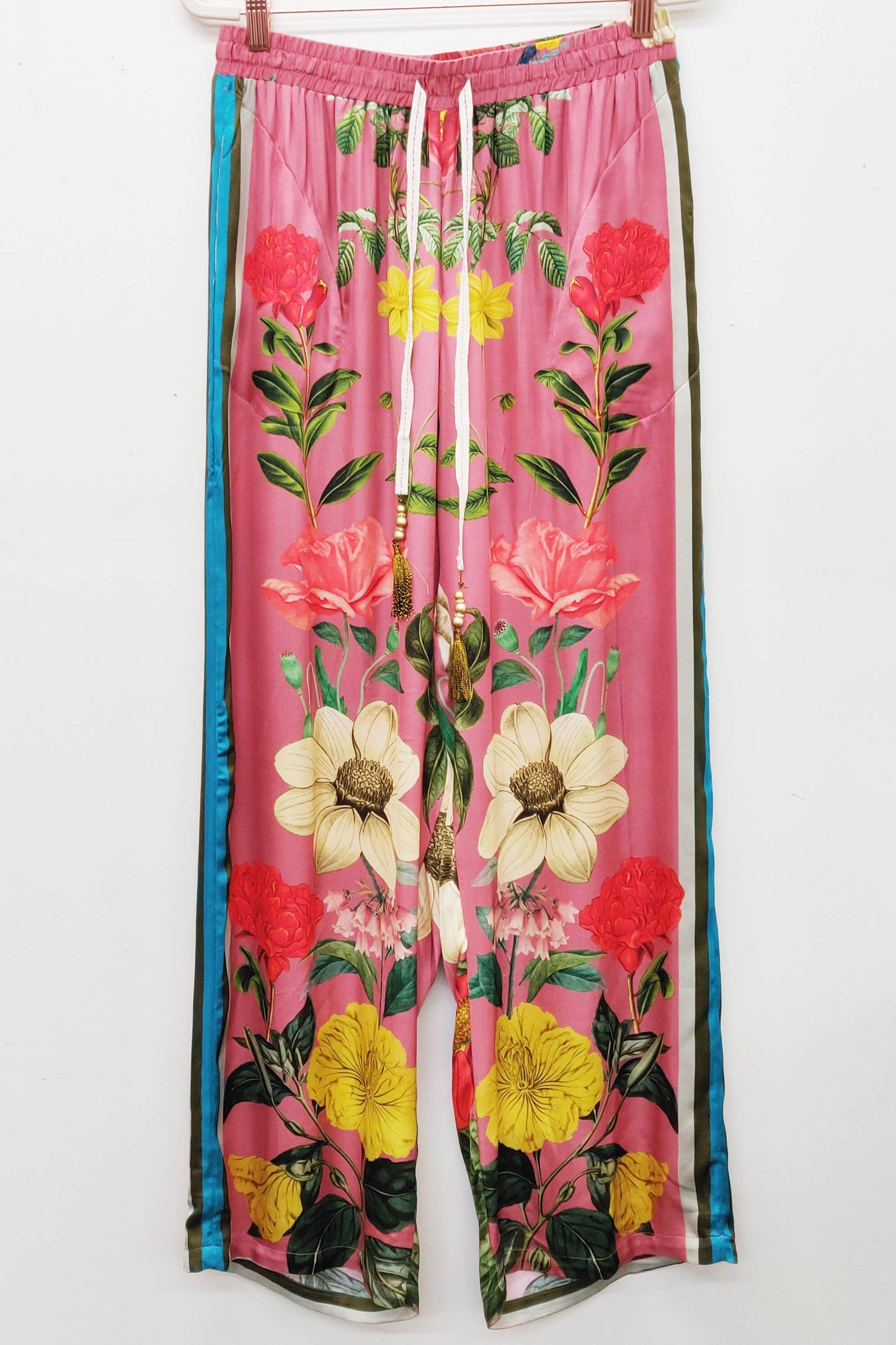 My Valentine Pants: Dusty Rose Floral / L