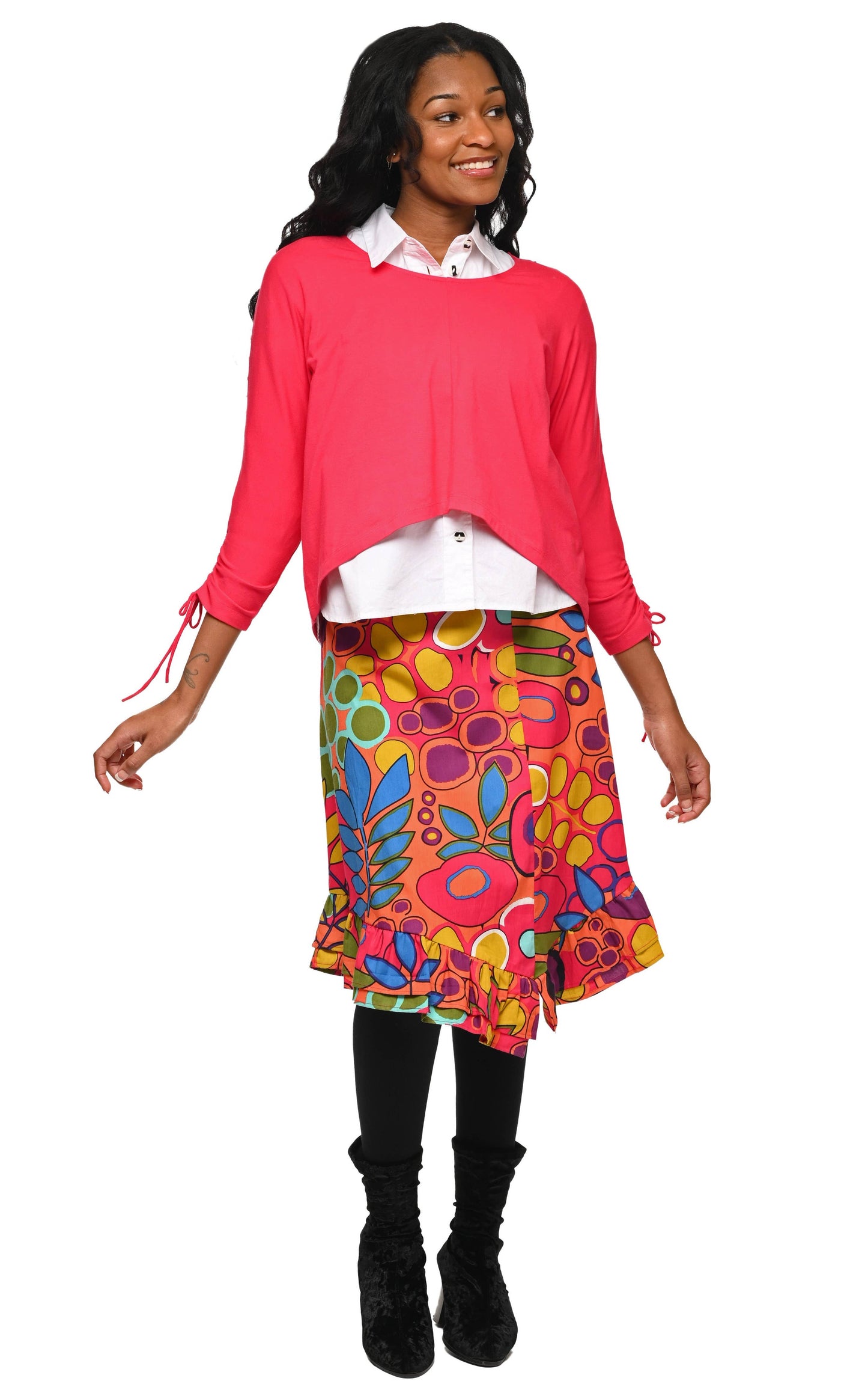 SDM157 Nova Pullover in Carmine*: S