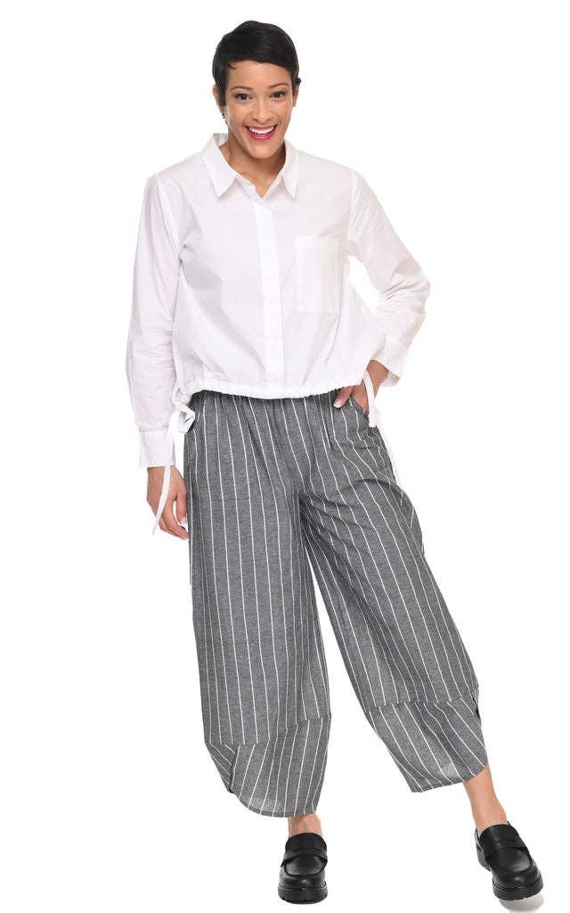CV323 Ariana Pant in Piccadilly Stripe*: L
