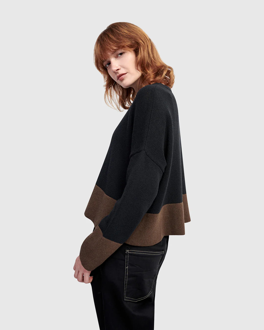Vista Block Sweater AS940M - Alembika