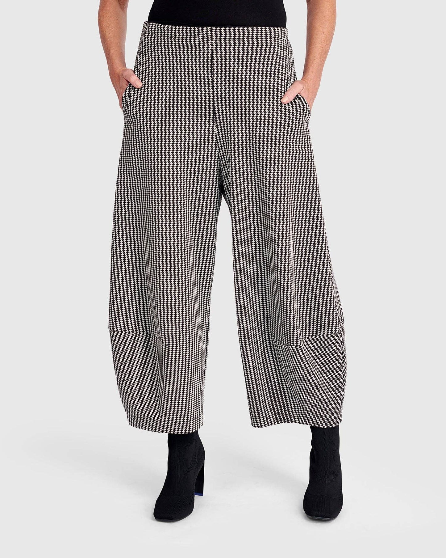Uptown Lantern Pants, Steel: Steel / 2 (US 8-10)