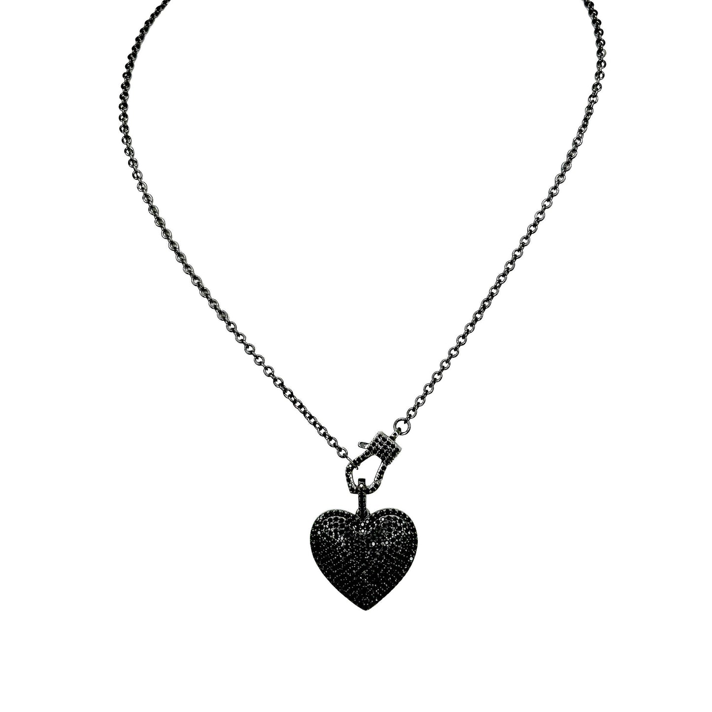 Rachel Diamond Spectacular Necklace: Silver/Silver