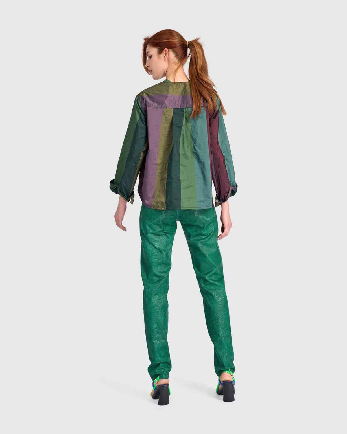 Resplendent Shirt, Jewel Mix: Stripes / XS (US 6-8)