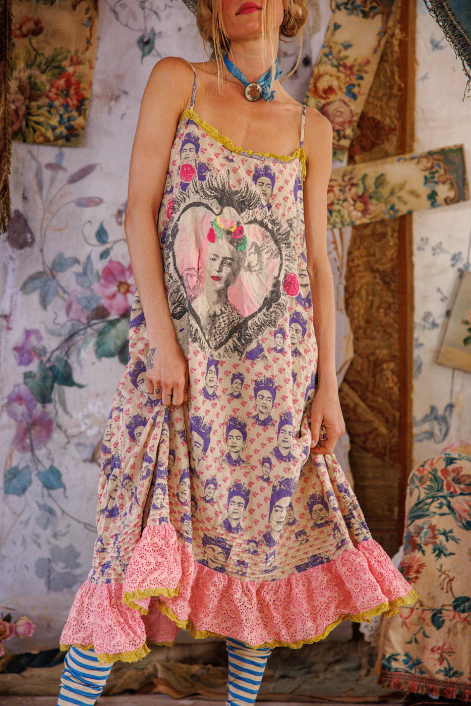 Frida Corazón Llameante Clementine Slip 197 - Magnolia Pearl