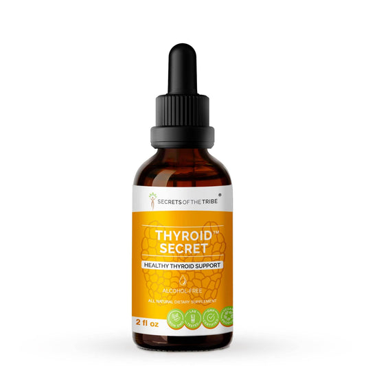 Thyroid Secret. Healthy Thyroid Support: 2 FL OZ / Alcohol-FREE
