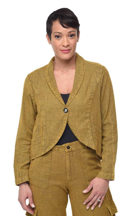SDC102 Landon Jacket in Mustard Avalon: S
