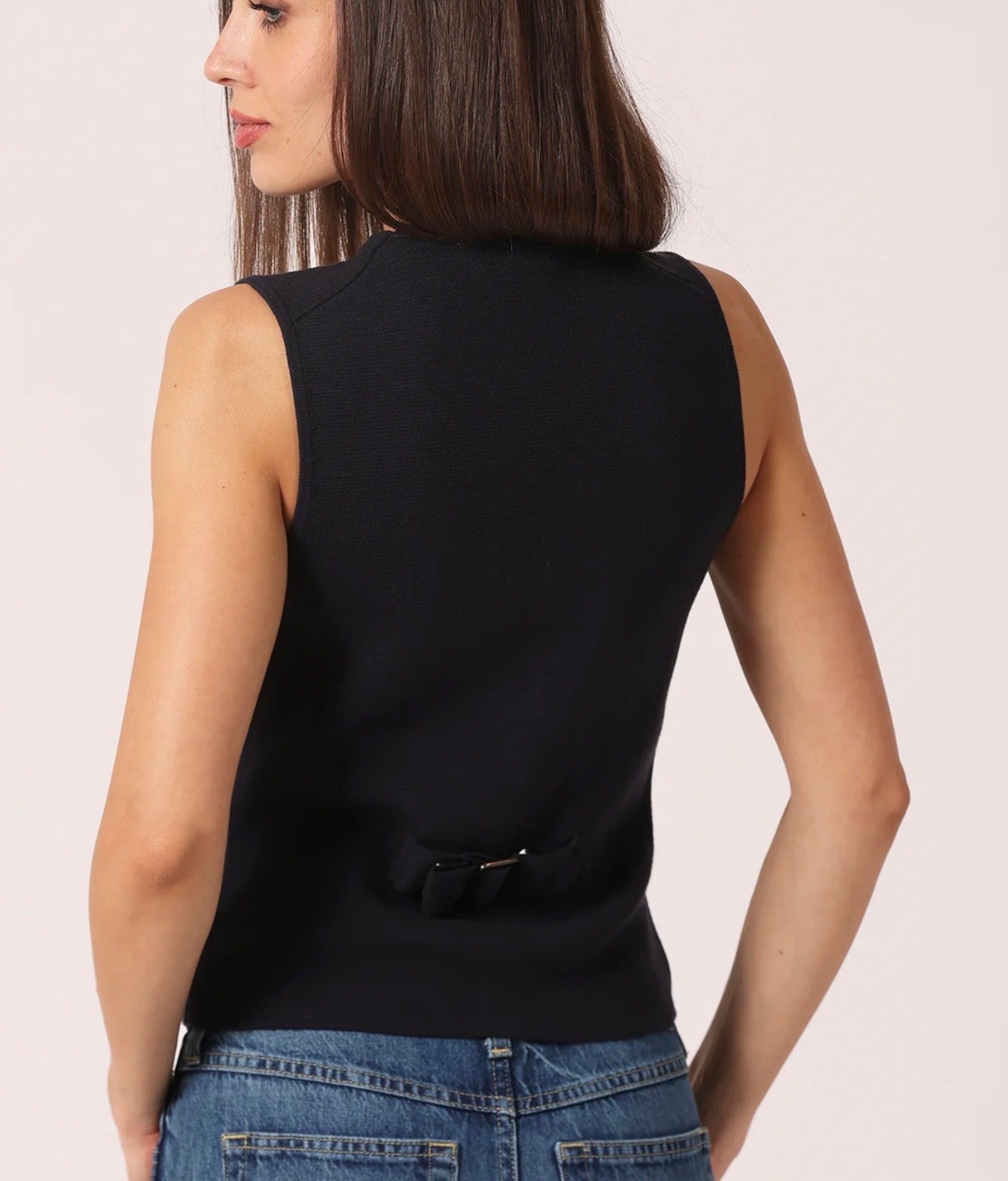 V-Neck Vest 86130 - Minnie Rose