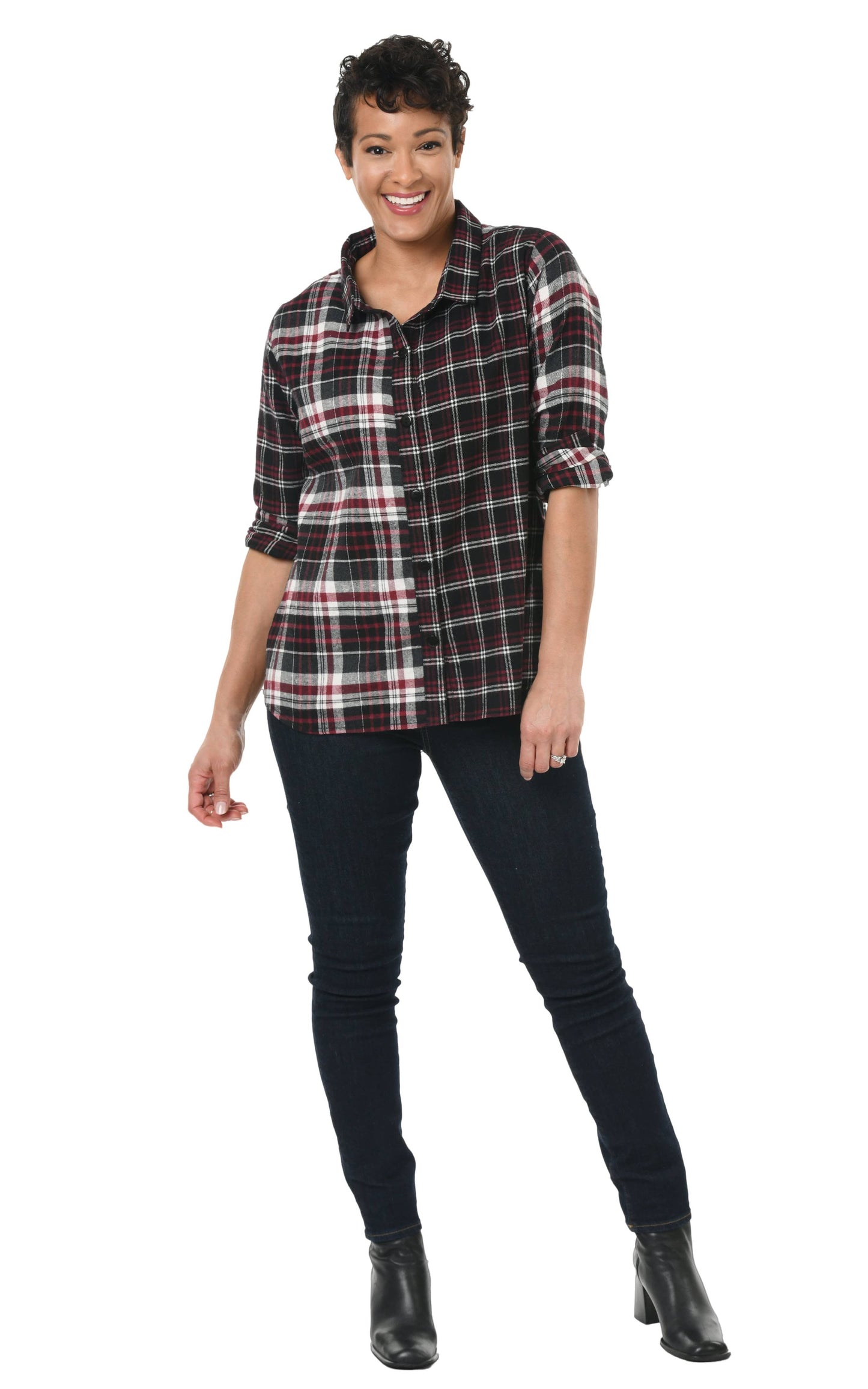 CV832 McKay in Multi Flannel*: S
