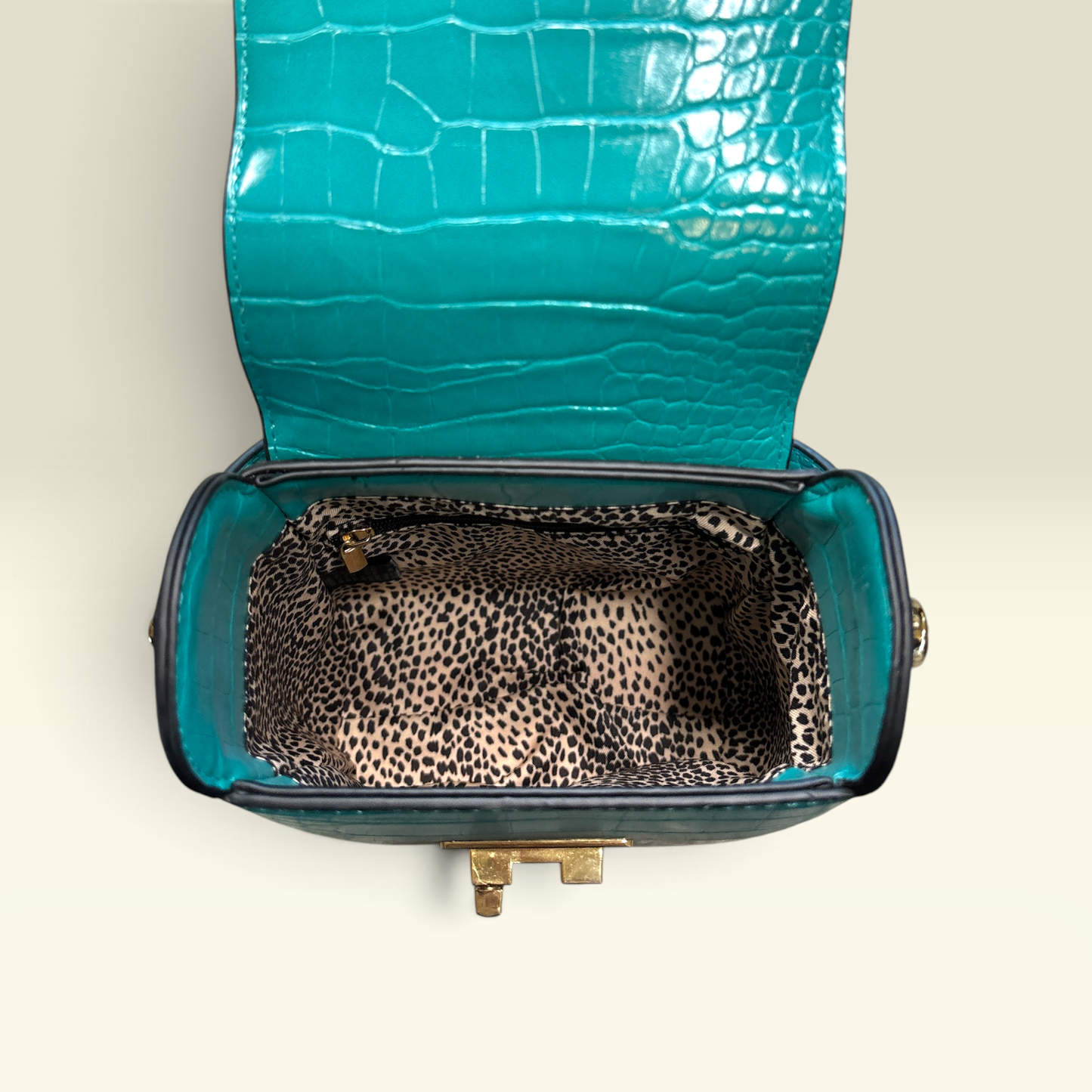 Turquoise Luxe Purse