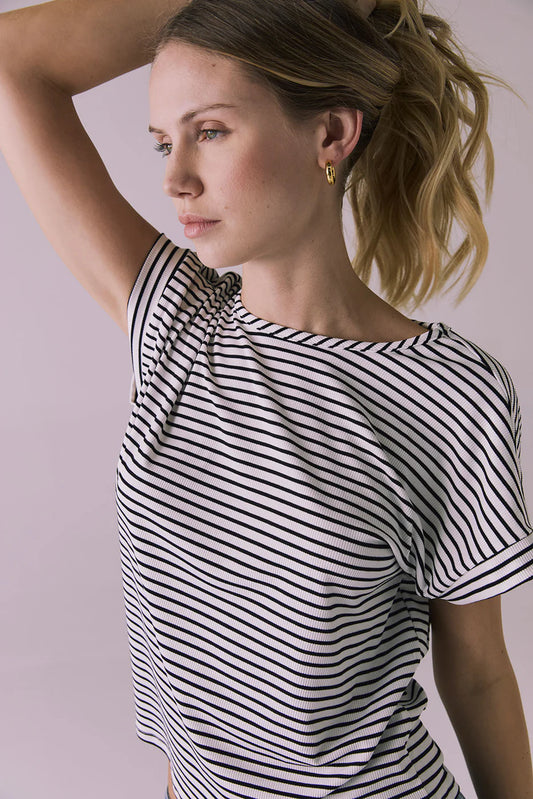 Liza Daitime Stripe Tee CWA556-DYTMSTP - CHASER
